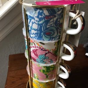 Lilly Pulitzer Esspresso Mugs